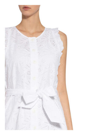 Tommy Hilfiger Kleid Rubi aus Lochspitze, Weiß