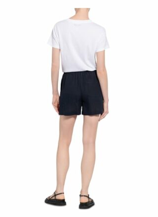 Tommy Hilfiger Leinenshorts Damen, Blau