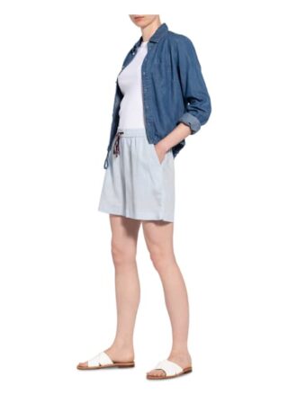 Tommy Hilfiger Leinenshorts, Blau