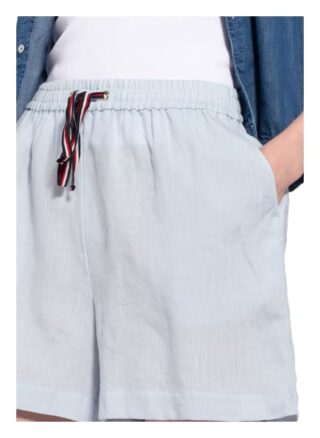 Tommy Hilfiger Leinenshorts, Blau