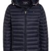 Tommy Hilfiger Essential Daunenjacke Light Damen, Blau