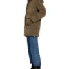 Tommy Jeans Steppjacke mit Kunstpelzbesatz, Grün