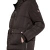 Tommy Jeans Steppjacke mit Kunstpelzbesatz, Schwarz