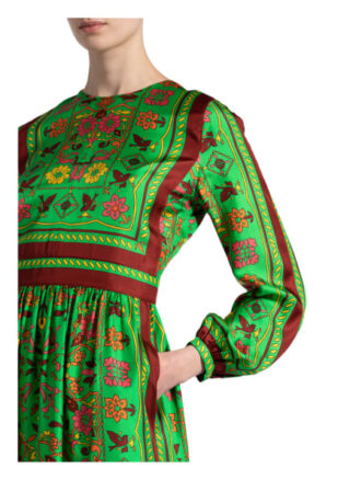 Tory Burch Seidenkleid, Grün