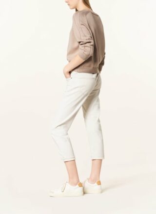 True Religion Boyfriend Jeans Liv, Weiß