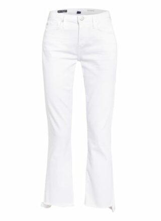 True Religion Flared Jeans, Weiß