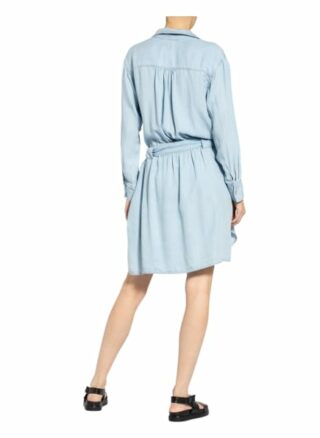 True Religion Hemdblusenkleid in Jeans-Optik, Blau