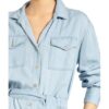 True Religion Hemdblusenkleid in Jeans-Optik, Blau