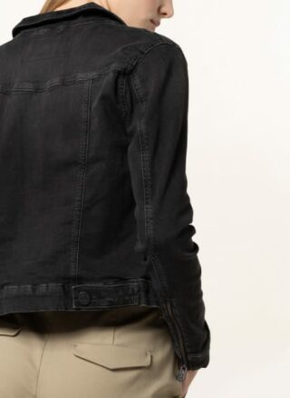 True Religion Jeansjacke, Schwarz