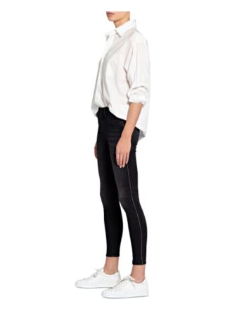 True Religion Jeggings mit Schmuckbesatz, Schwarz