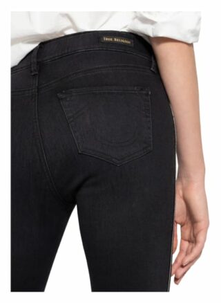 True Religion Jeggings mit Schmuckbesatz, Schwarz