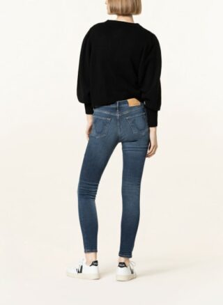 True Religion Halle Skinny Jeans Damen, Blau