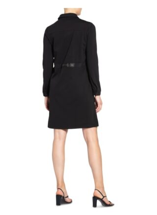 Twenty Six Peers Hemdblusenkleid, Schwarz
