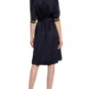 Twenty Six Peers Hemdblusenkleid mit 3/4-Arm, Blau