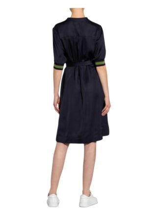 Twenty Six Peers Hemdblusenkleid mit 3/4-Arm, Blau