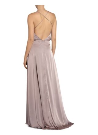 Unique Abendkleid mit Stola, Pink