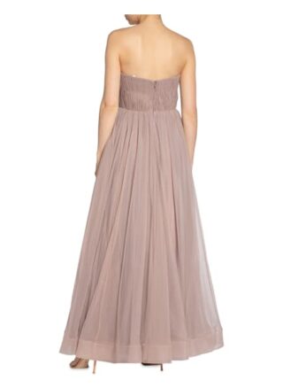 Unique Abendkleid mit Stola, Pink