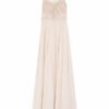Unique Abendkleid mit Stola, Pink