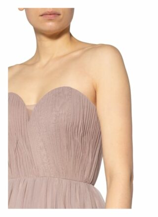 Unique Abendkleid mit Stola, Pink