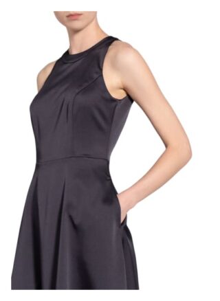 V By Vera Mont Cocktailkleid aus Satin, Blau