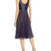 V By Vera Mont Plisseekleid, Grau