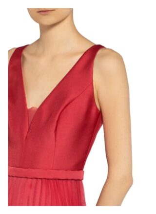 V By Vera Mont Plisseekleid, Rot