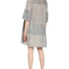 Valérie Khalfon Kleid Fairy mit 3/4-Arm, Blau