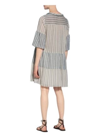 Valérie Khalfon Kleid Fairy mit 3/4-Arm, Blau