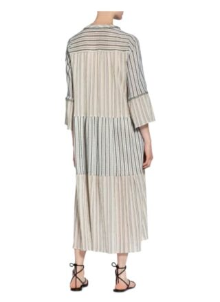 Valérie Khalfon Kleid Hippy mit 3/4-Arm, Blau