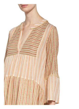 Valérie Khalfon Kleid Hippy mit 3/4-Arm, Orange