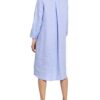 Van Laack Hemdblusenkleid Kaina aus Leinen, Blau