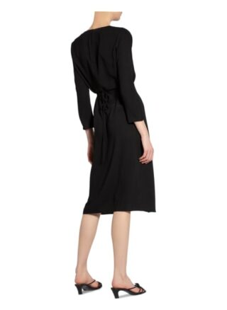 Van Laack Kleid Kordia mit 3/4-Arm, Schwarz