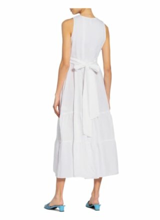Van Laack Wickelkleid Kalea aus Leinen, Weiß