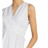 Van Laack Wickelkleid Kalea aus Leinen, Weiß