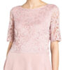 Vera Mont Cocktailkleid mit Spitzenbesatz, Pink