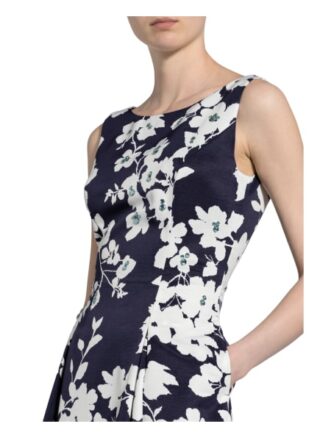 Vera Mont Kleid mit Schmucksteinbesatz, Blau