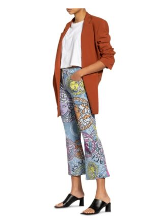 Versace 7/8-Bootcut Jeans, Blau