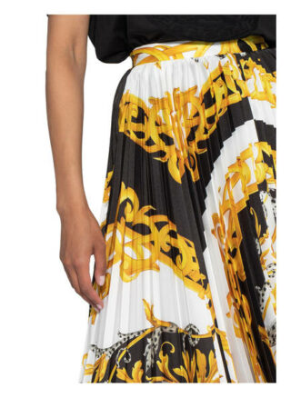 Versace Plisseerock, Weiß