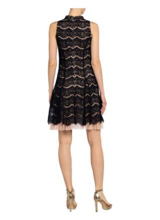 Vm Vera Mont Cocktailkleid mit Spitzenbesatz, Blau