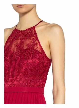 Vm Vera Mont Plisseekleid mit Paillettenbesatz, Rot