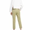 Weekend Maxmara 7/8-Jacquard-Hose, Gelb