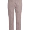 Weekend Maxmara 7/8-Jacquard-Hose, Pink