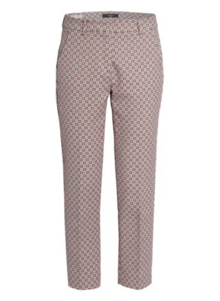 Weekend Maxmara 7/8-Jacquard-Hose, Pink