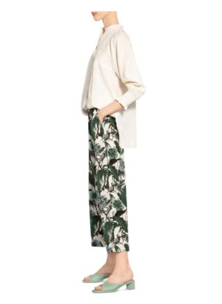 Weekend Maxmara Culotte Orietta aus Seide, Grün