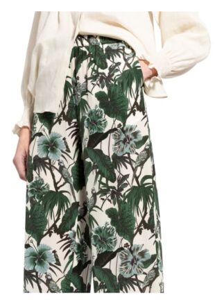 Weekend Maxmara Culotte Orietta aus Seide, Grün