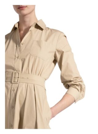 Weekend Maxmara Hemdblusenkleid, Beige