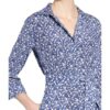 Weekend Maxmara Hemdblusenkleid Miss aus Seide, Blau