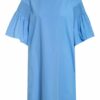 Weekend Maxmara Kleid mit 3/4-Arm, Blau