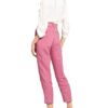 Weekend Maxmara Leinenhose, Rot