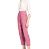 Weekend Maxmara Leinenhose, Rot